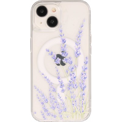 Coque iPhone 15 - Gel silicone MagSafe - Spring Vibes Flowers Nr. - 5