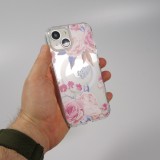 iPhone 15 Case Hülle - Gel Silikon MagSafe - Spring Vibes Flowers Nr. - 8