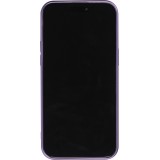 Coque iPhone 15 - Gel souple avec vitre de protection caméra MagSafe - Violet