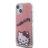 Coque iPhone 15 - Hello Kitty Daydreamer gel laqué - Rose