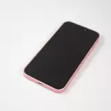 Coque iPhone 15 - Plastique ultra fin semi-transparent mat - Rose