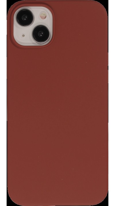 Coque iPhone 15 Plus - Soft Touch - Terracotta