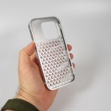 iPhone 15 Pro Case Hülle - Aluminium im Mac Pro Look mit Aromatherapie und Wärmeableitung - Space Grey