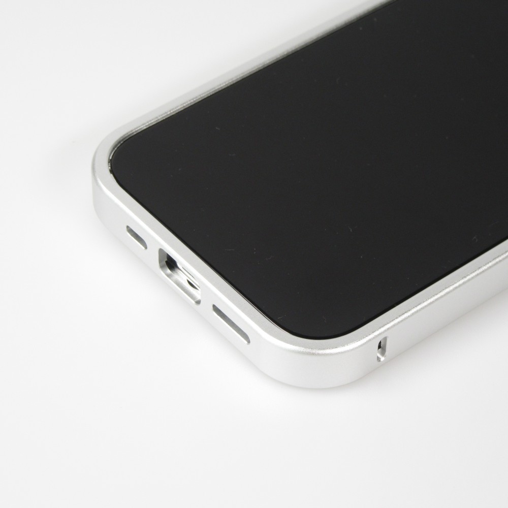 iPhone 15 Pro Case Hülle - Aluminium im Mac Pro Look mit Aromatherapie und Wärmeableitung - Space Grey