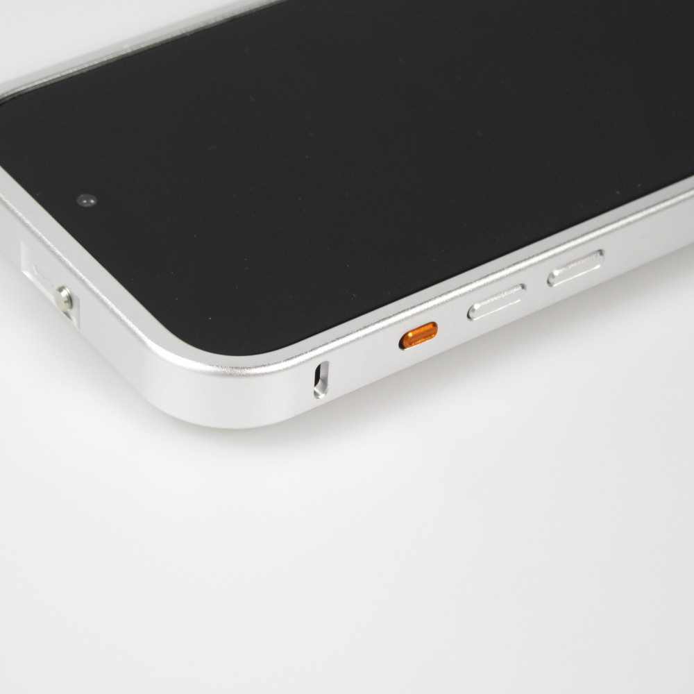iPhone 15 Pro Case Hülle - Aluminium im Mac Pro Look mit Aromatherapie und Wärmeableitung - Space Grey