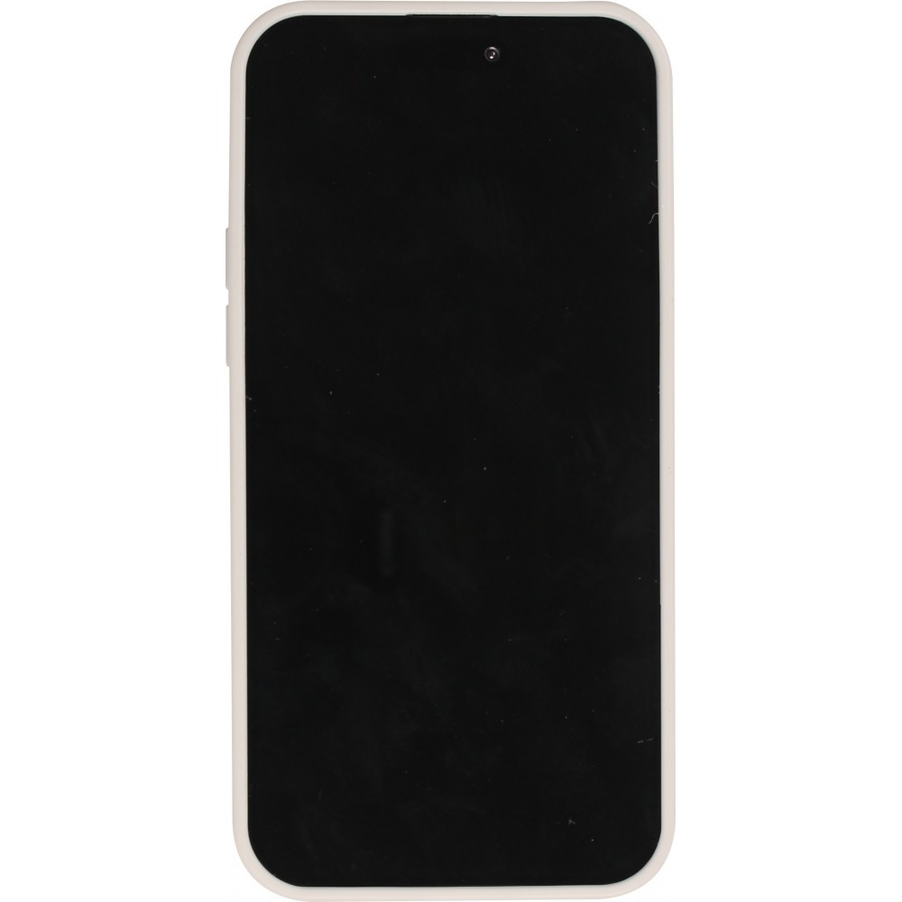 iPhone 15 Pro Max Case Hülle - Glitzer Diamant The Bling World - Silber