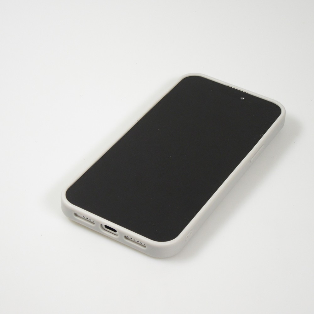 iPhone 15 Pro Max Case Hülle - Glitzer Diamant The Bling World - Silber