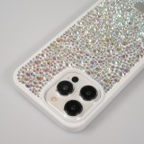 iPhone 15 Pro Max Case Hülle - Glitzer Diamant The Bling World - Weiss