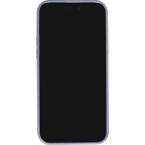 Coque iPhone 15 Pro - Diamant strass The Bling World - Bleu foncé