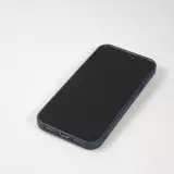 Coque iPhone 15 Pro Max - Diamant strass The Bling World - Bleu foncé