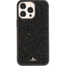 iPhone 15 Pro Max Case Hülle - Glitzer Diamant The Bling World - Schwarz