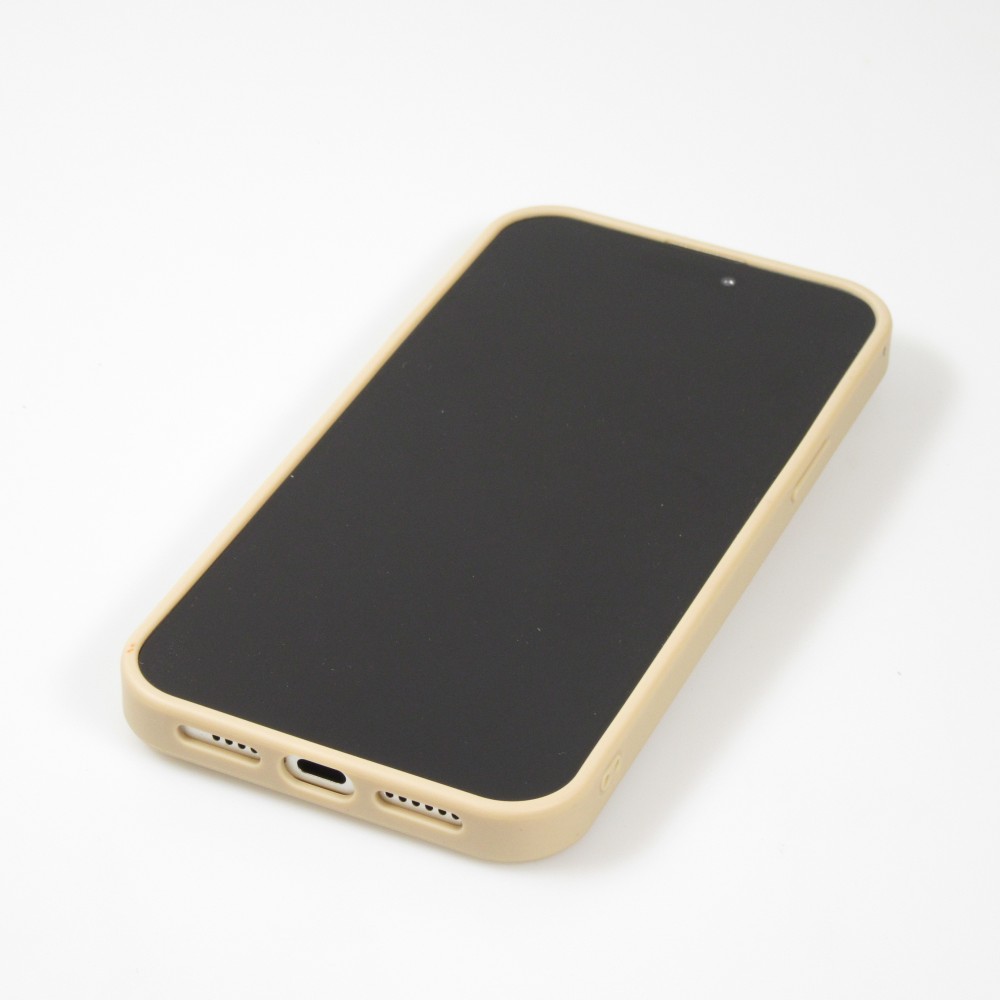 iPhone 15 Pro Case Hülle - Glitzer Diamant The Bling World - Gold