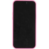 iPhone 15 Pro Case Hülle - Glitzer Diamant The Bling World - Dunkelrosa