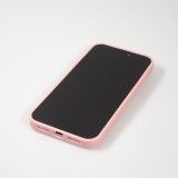 Coque iPhone 15 Pro - Diamant strass The Bling World - Rose