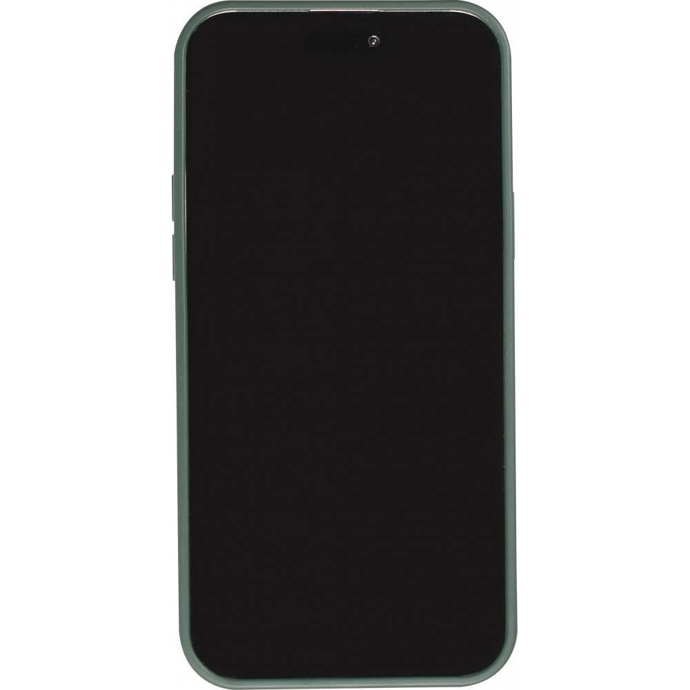 iPhone 15 Pro Case Hülle - Glitzer Diamant The Bling World - Grün