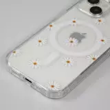 Coque iPhone 15 Pro Max - Gel silicone MagSafe - Spring Vibes Flowers Nr. - 1