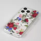 Coque iPhone 15 Pro Max - Gel silicone MagSafe - Spring Vibes Flowers Nr. - 2