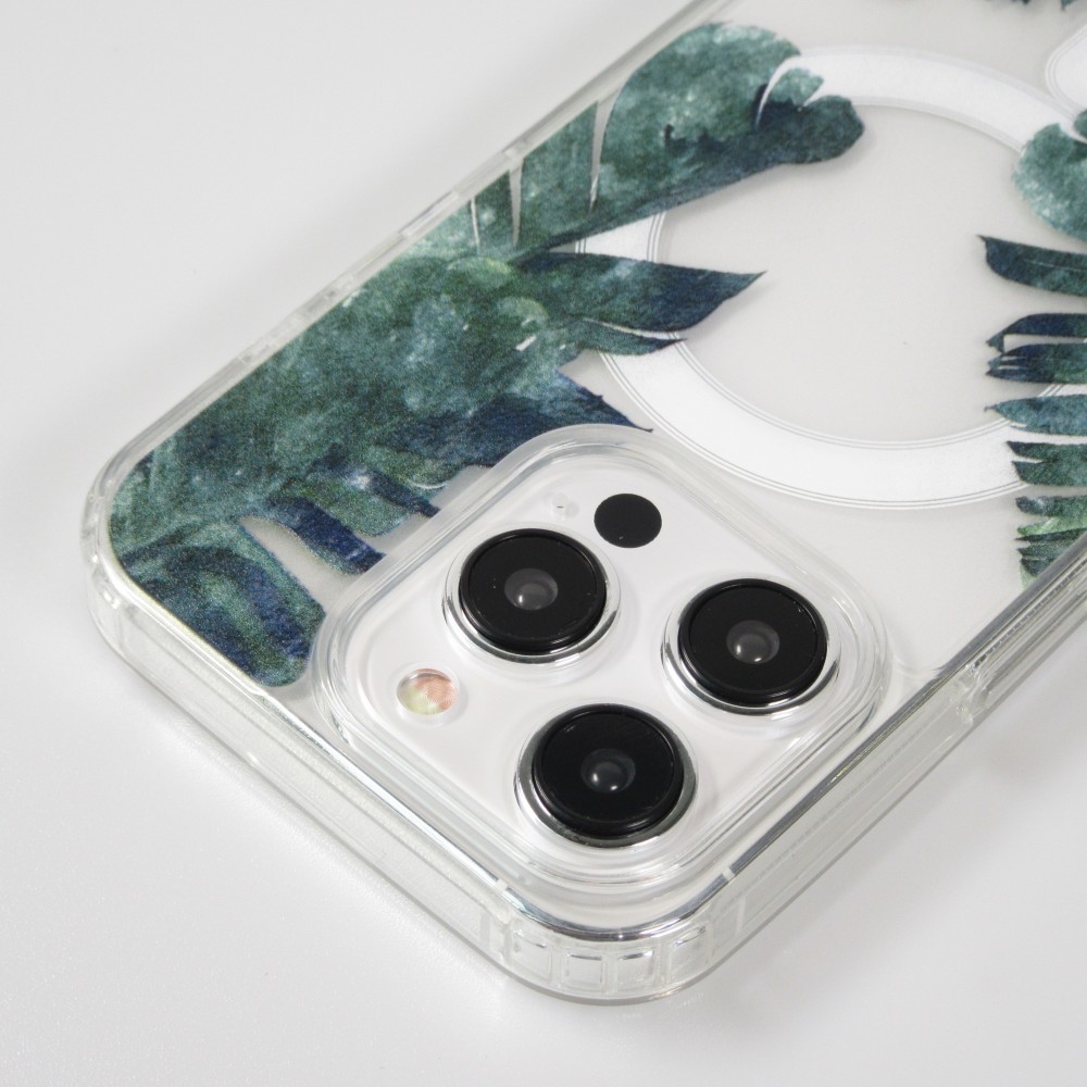 Coque iPhone 15 Pro Max - Gel silicone MagSafe - Spring Vibes Flowers Nr. - 3