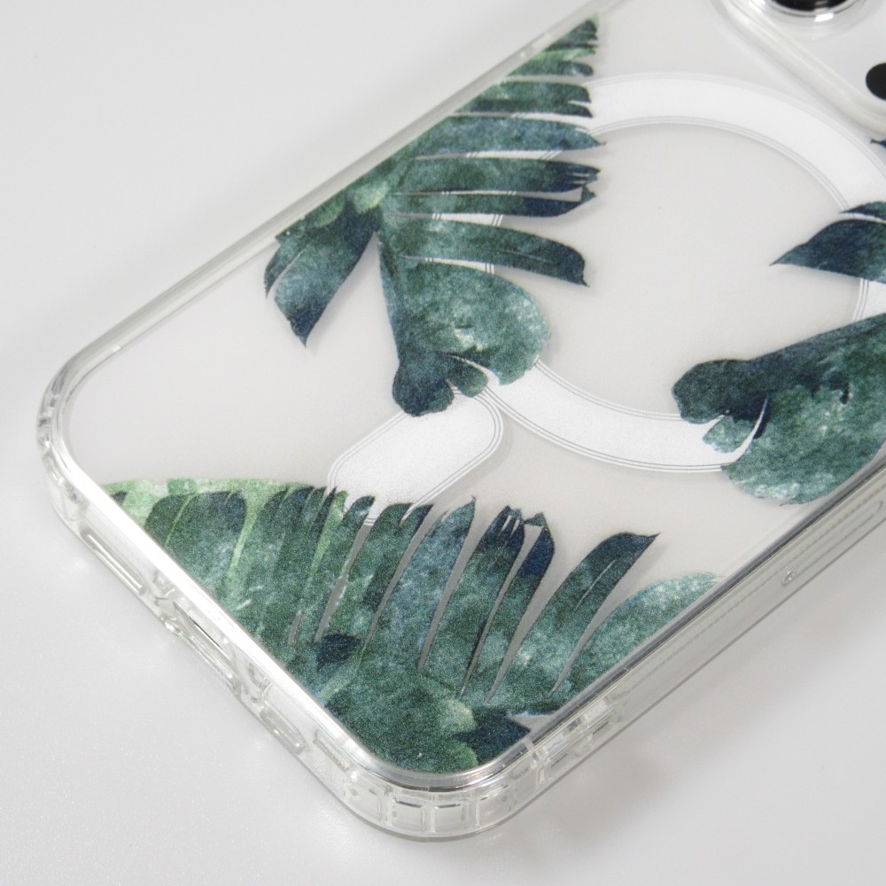 Coque iPhone 15 Pro Max - Gel silicone MagSafe - Spring Vibes Flowers Nr. - 3