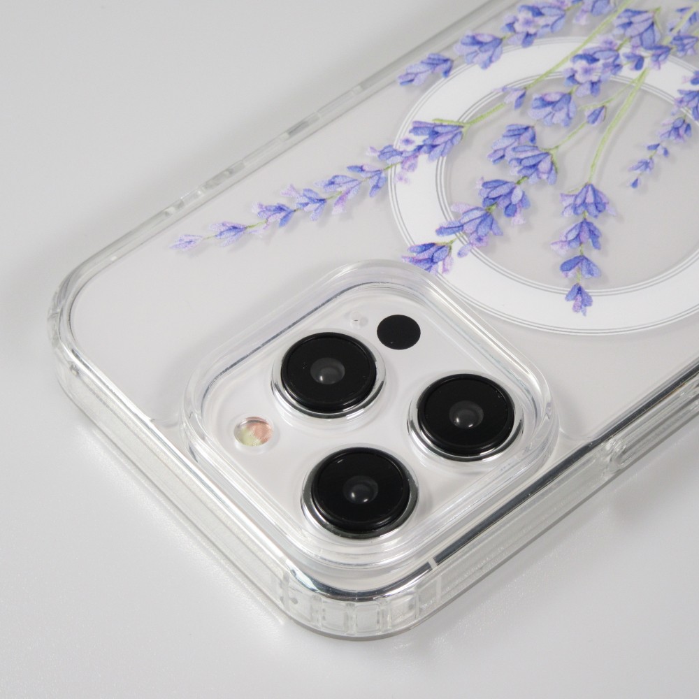 Coque iPhone 15 Pro Max - Gel silicone MagSafe - Spring Vibes Flowers Nr. - 5