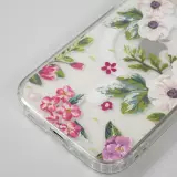 Coque iPhone 15 Pro Max - Gel silicone MagSafe - Spring Vibes Flowers Nr. - 7