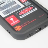 Coque iPhone 14 - Gel souple DHL Frankfurt avec bords renforcés - Noir