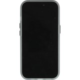 Coque iPhone 15 Pro Max - MWK Cyber Grid silicone avec MagSafe - Gris