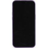 Coque iPhone 15 Pro - Gel souple avec vitre de protection caméra MagSafe - Violet