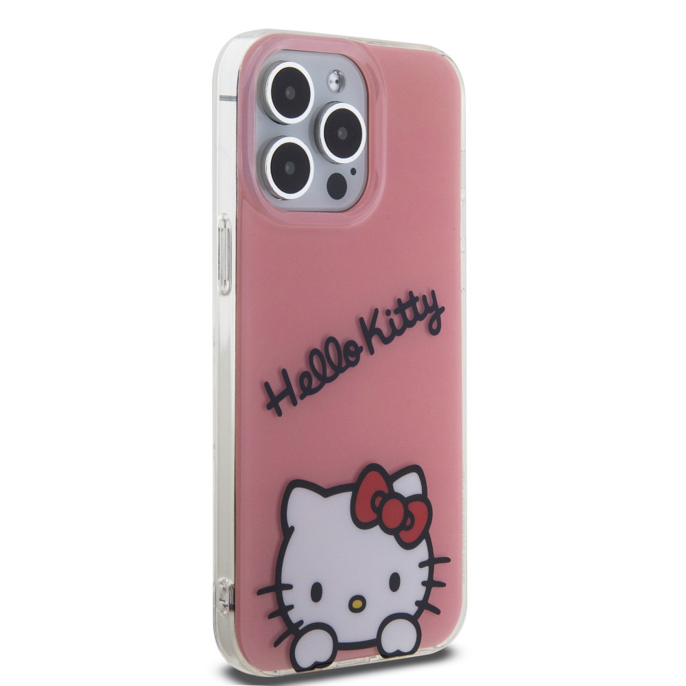 iPhone 15 Pro Max Case Hülle - Hello Kitty Daydreamer Lackgel - Rosa