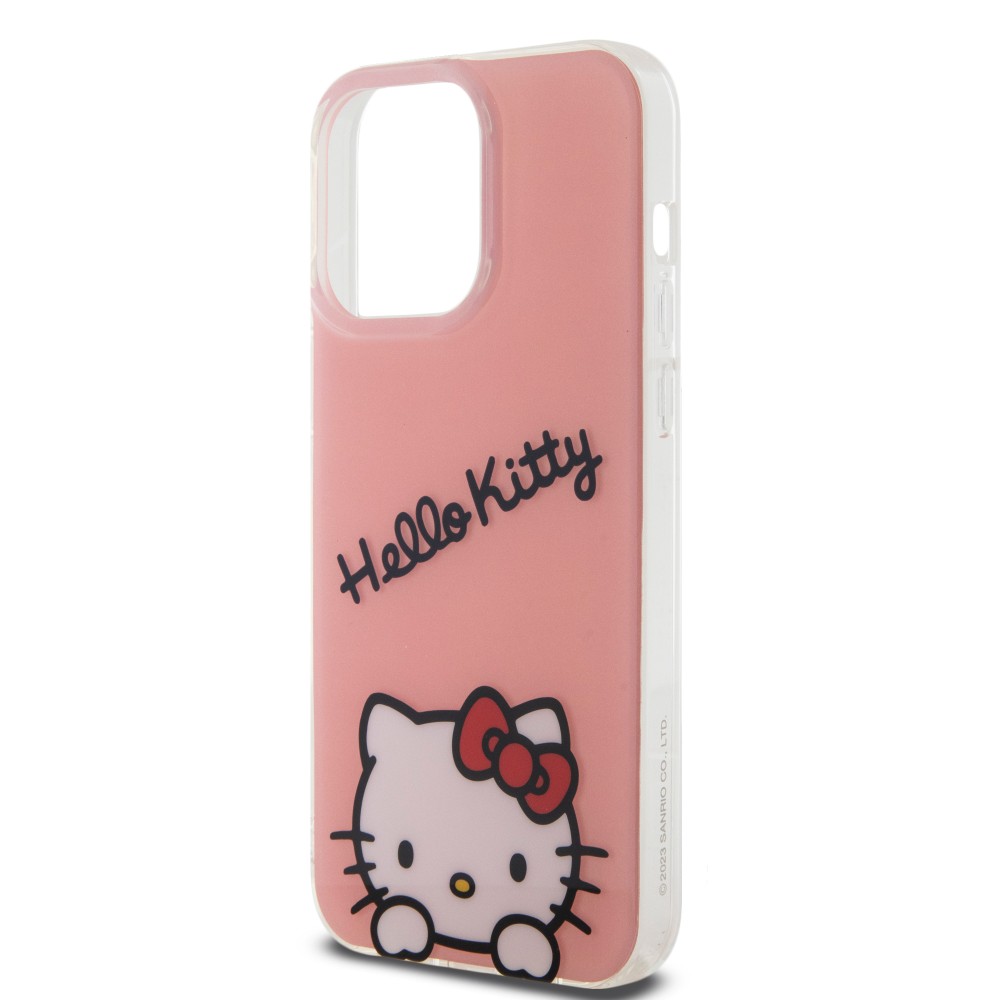 iPhone 15 Pro Max Case Hülle - Hello Kitty Daydreamer Lackgel - Rosa