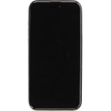 Coque iPhone 15 Pro - Silicone renforcé avec texture et anneau MagSafe - Blanc