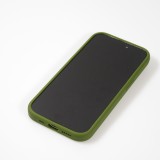 Coque iPhone 15 Pro Max - Soft Touch - Vert militaire