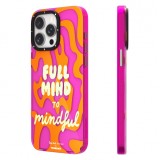 Coque iPhone 15 Pro - Youngkit @LisadotDesign Positive Quotes Case Full Mind