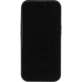 Coque iPhone 15 Pro Max - Silicone coussin 3D Go Left - Noir