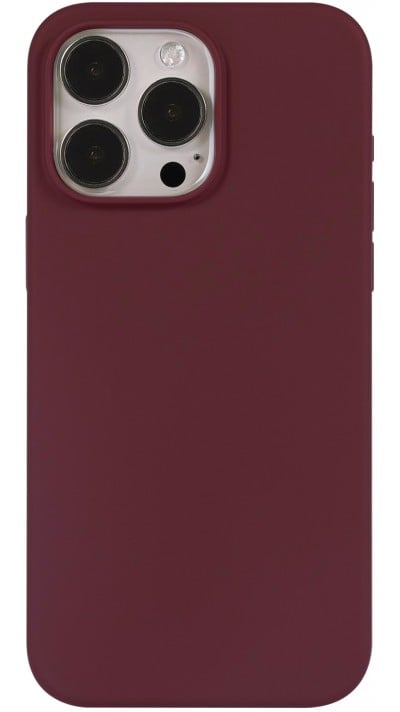 Coque iPhone 15 Pro Max - Soft Touch - Bordeaux