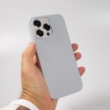 Coque iPhone 15 Pro - Soft Touch - Gris clair