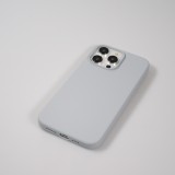 iPhone 15 Pro Case Hülle - Soft Touch - Hellgrau