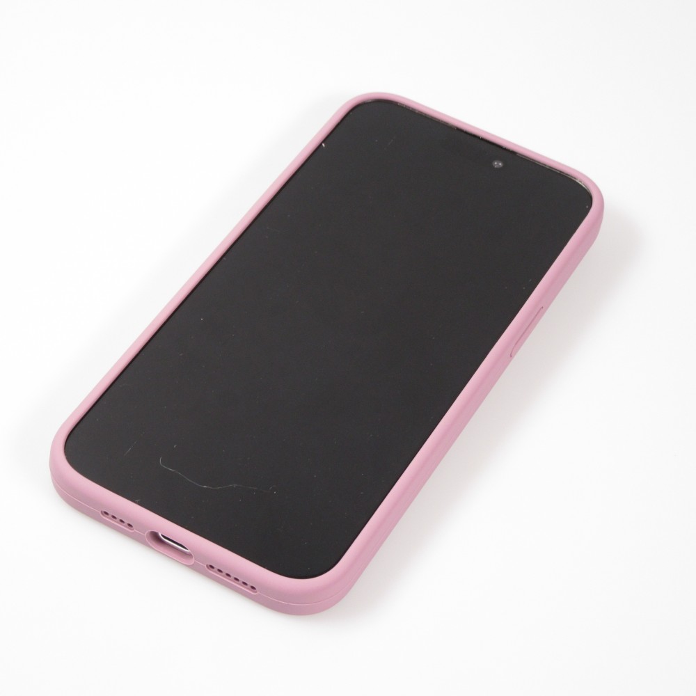 Coque iPhone 15 Pro - Soft Touch - Mauve