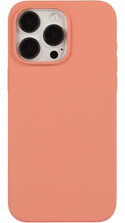 Coque iPhone 15 Pro - Soft Touch - Saumon