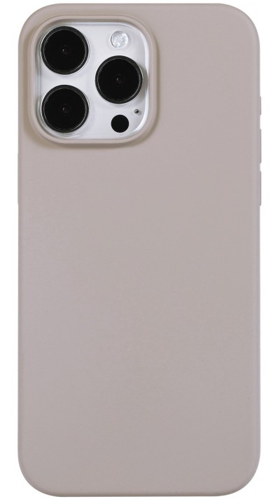 iPhone 15 Pro Case Hülle - Soft Touch - Taupe