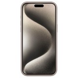 iPhone 15 Pro Case Hülle - Soft Touch - Taupe