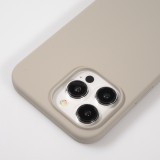 Coque iPhone 15 Pro - Soft Touch - Taupe