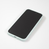 Coque iPhone 15 Pro - Soft Touch - Vert d'eau