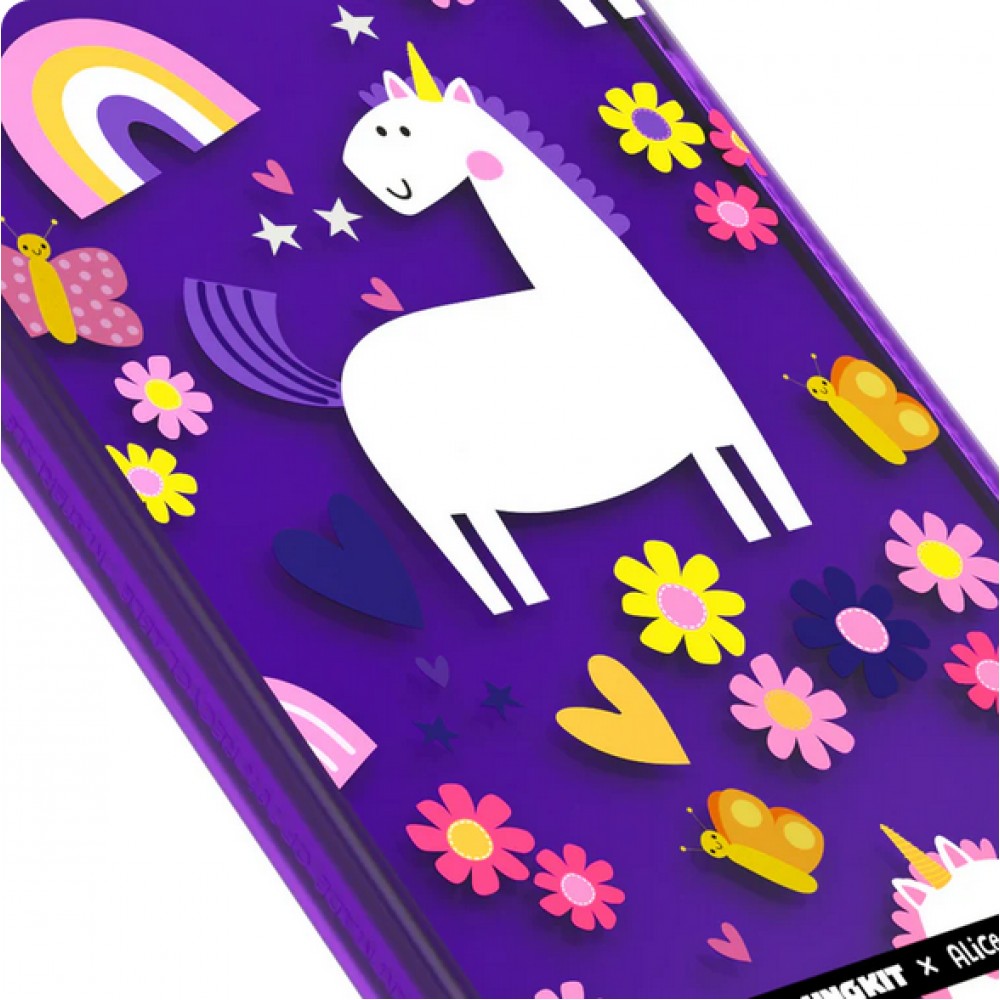 iPhone 15 Pro Case H&uuml;lle - Youngkit Artists Joint@Alice Potter Kids Print Case  - Rosa