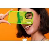 Coque iPhone 15 Pro - Youngkit Transparent Crystal Glossy Case avec Magsafe - Rose