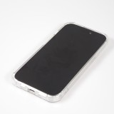 Coque iPhone 15 - Silicone Miroir Romantic - Argent