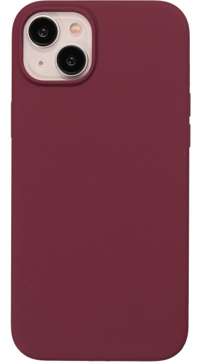 Coque iPhone 15 Plus - Soft Touch - Bordeaux