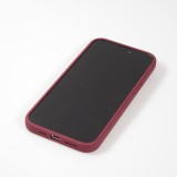 Coque iPhone 15 - Soft Touch - Bordeaux