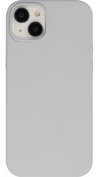 Coque iPhone 15 - Soft Touch - Gris clair