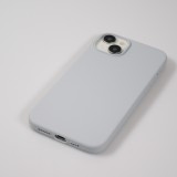 Coque iPhone 15 - Soft Touch - Gris clair